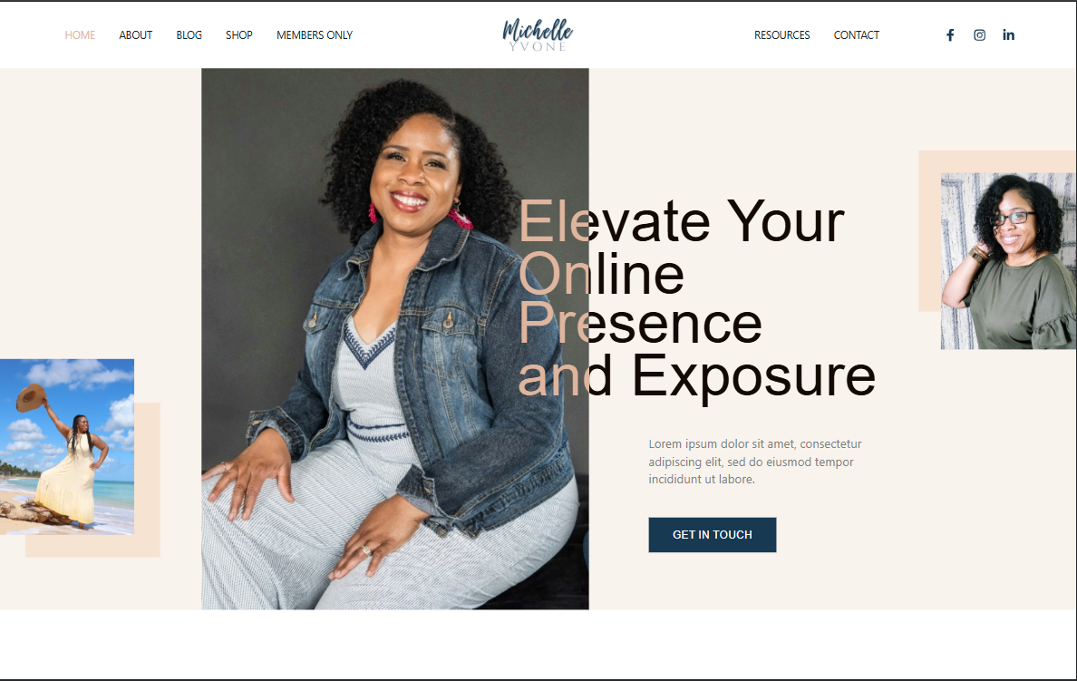 Image gallery marquee